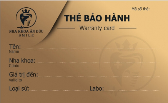 Thẻ bảo hành